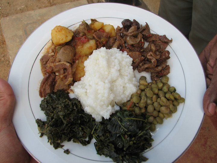 Plate presentation of a balanced diet. Credit: Bioversity International/Y. Morimoto 