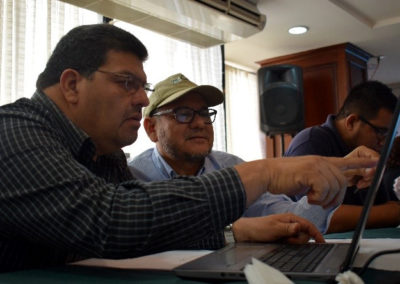 Carlos Zelaya, especialista en Agrometeorología.