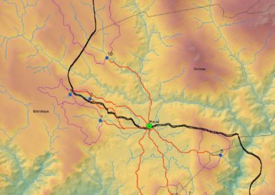 Resultados de AGRI en ArcGIS