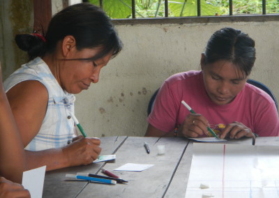 Camaritagua community, Ecosystem services focus group