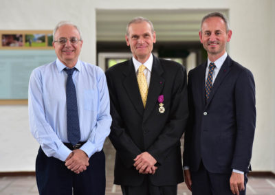 Joe Tohme, Daniel Debouck y Jeroen Cooreman