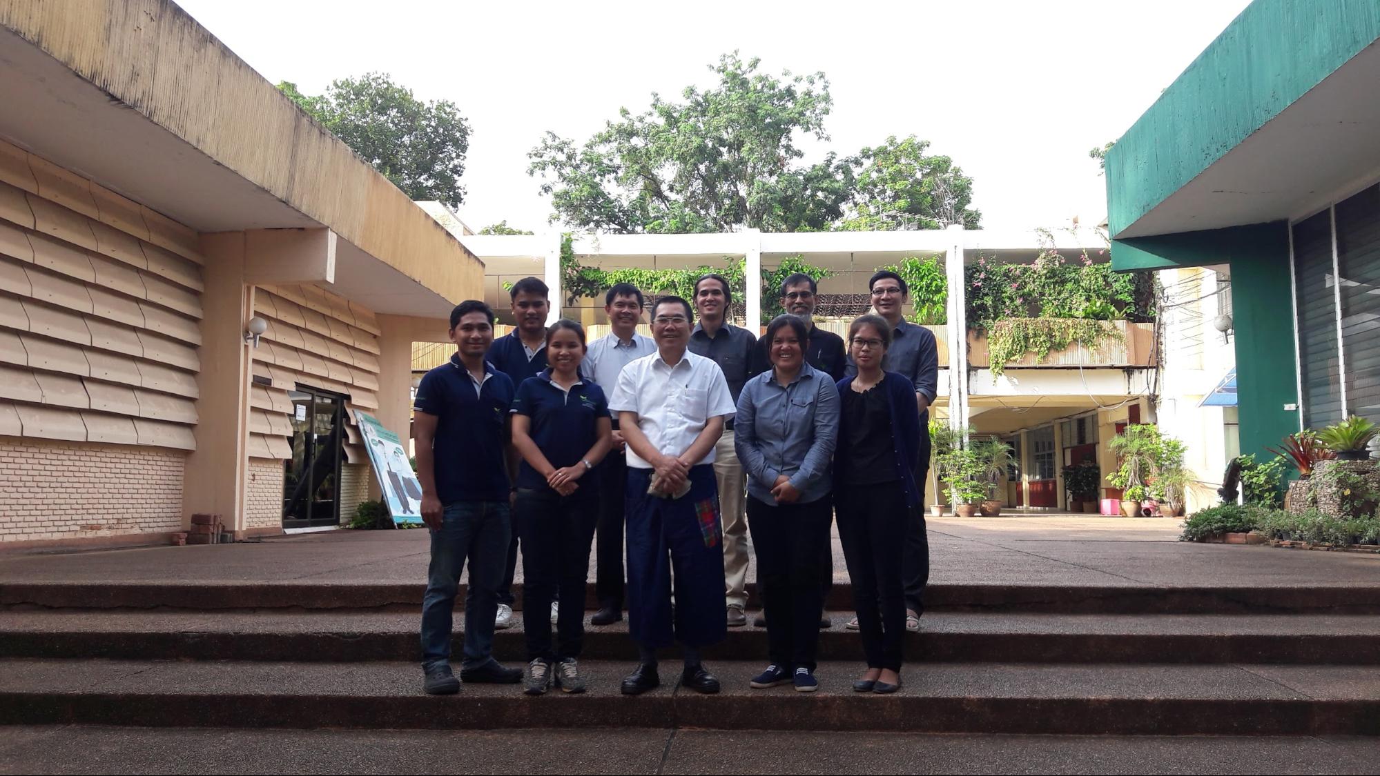Scientists from Thailand (Khon Kaen University and Chiang Mai University) and CIAT