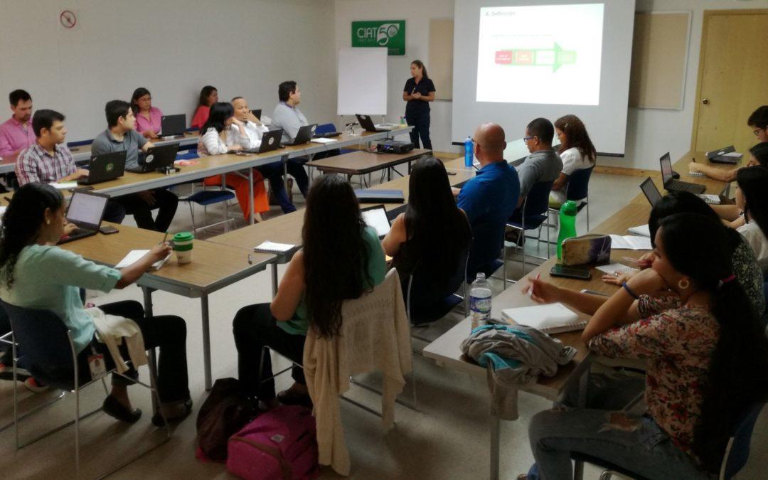 Gestión del área de conferencias del CIAT en 2017
