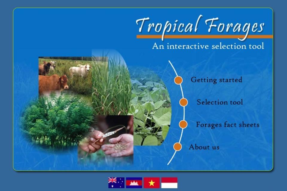 Selection of Forages for the Tropics - the SoFT Tool