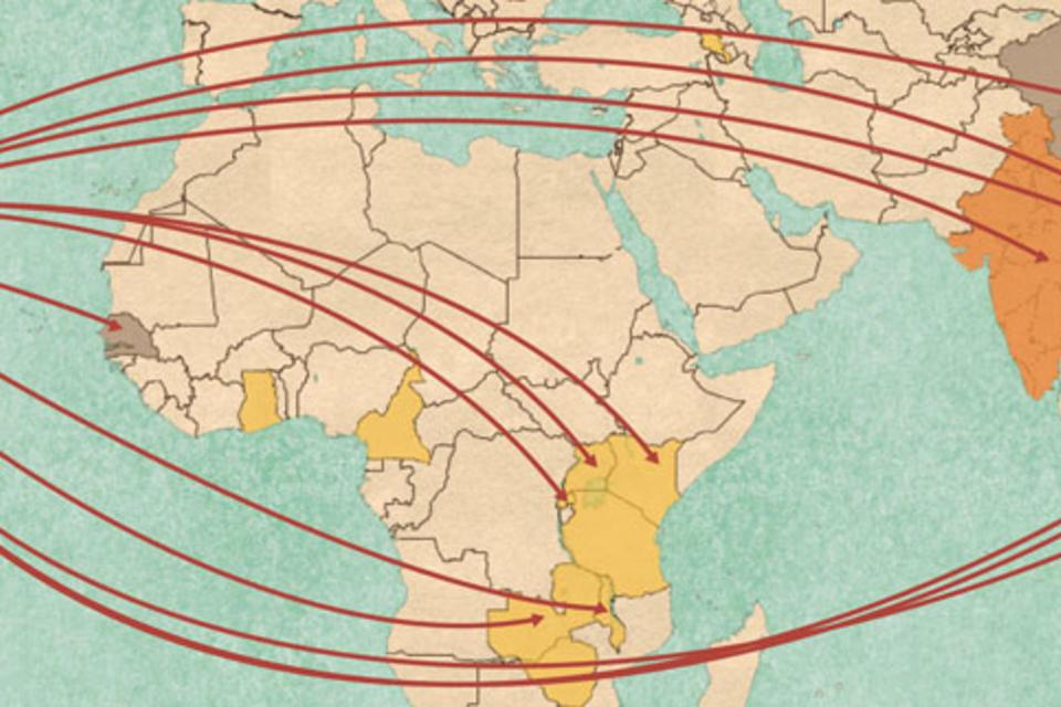 LINK travels with Heifer to Asia and Africa