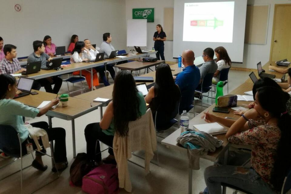 Gestión del área de conferencias del CIAT en 2017