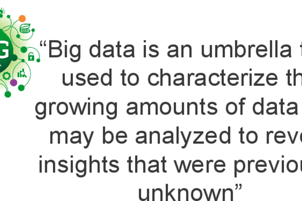 Big Data for Climate Smart Agriculture in Kenya